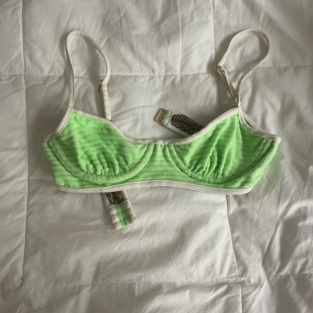 Green Bikini Top